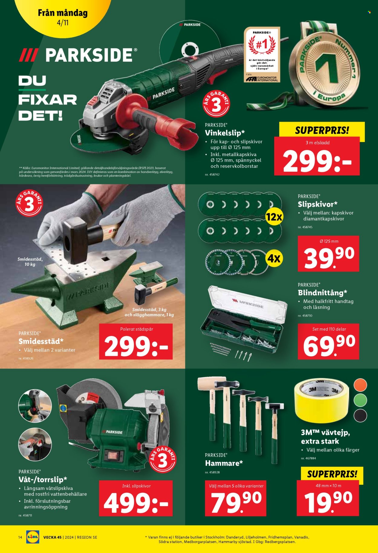 Lidl reklamblad - 4/11 2024 - 10/11 2024. Sida 16