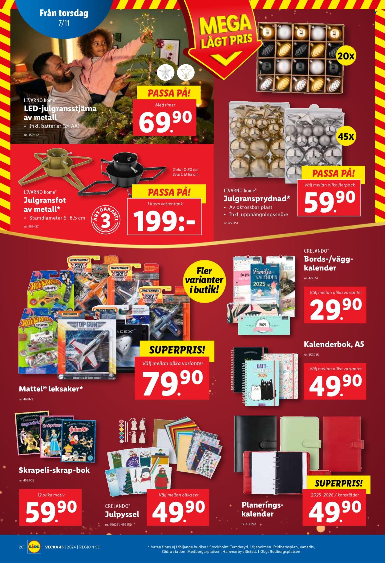Lidl reklamblad - 4/11 2024 - 10/11 2024. Sida 23