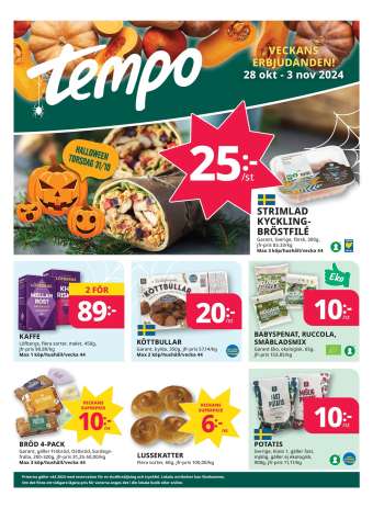 Tempo reklamblad - 28/10 2024 - 3/11 2024.