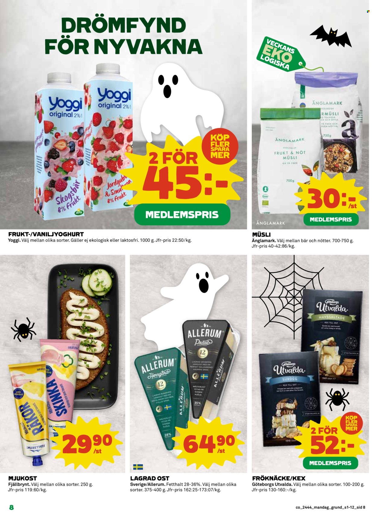 Coop reklamblad - 28/10 2024 - 3/11 2024. Sida 8
