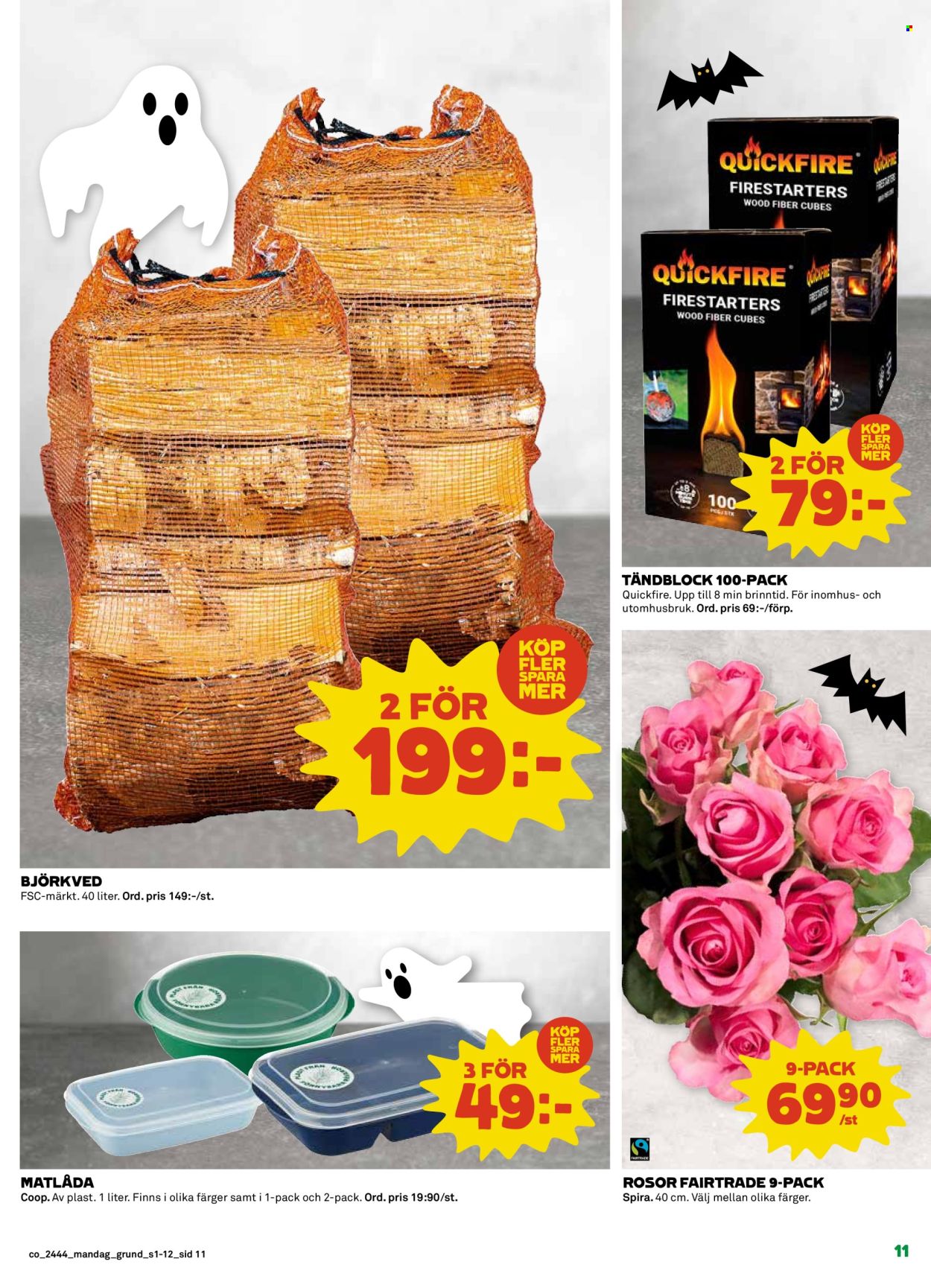 Coop reklamblad - 28/10 2024 - 3/11 2024. Sida 11