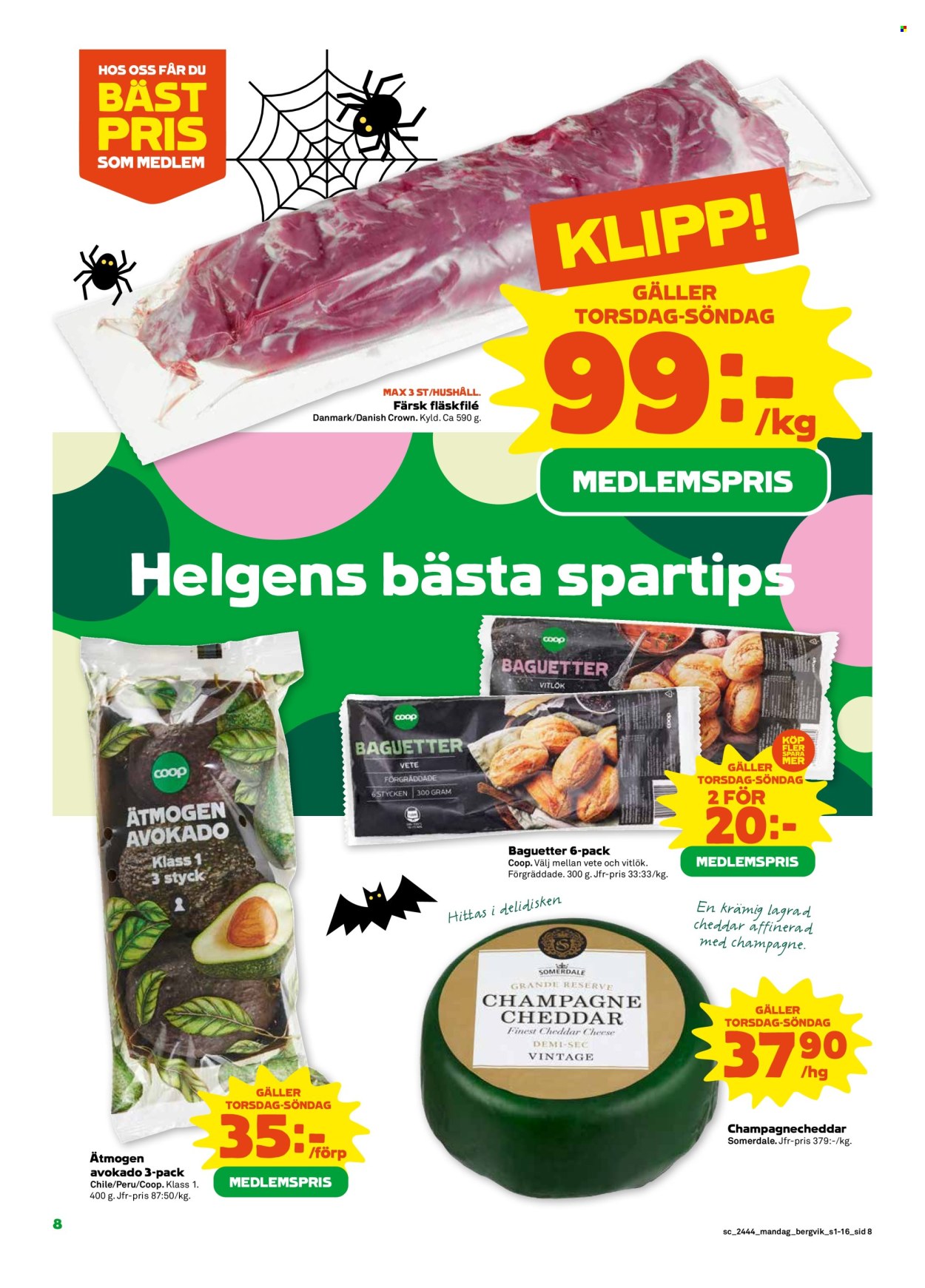 Stora Coop reklamblad - 28/10 2024 - 3/11 2024. Sida 8