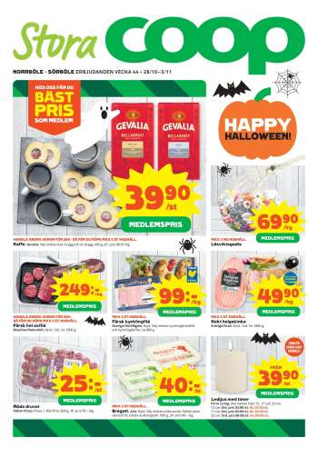 Coop reklamblad - 28/10 2024 - 3/11 2024.