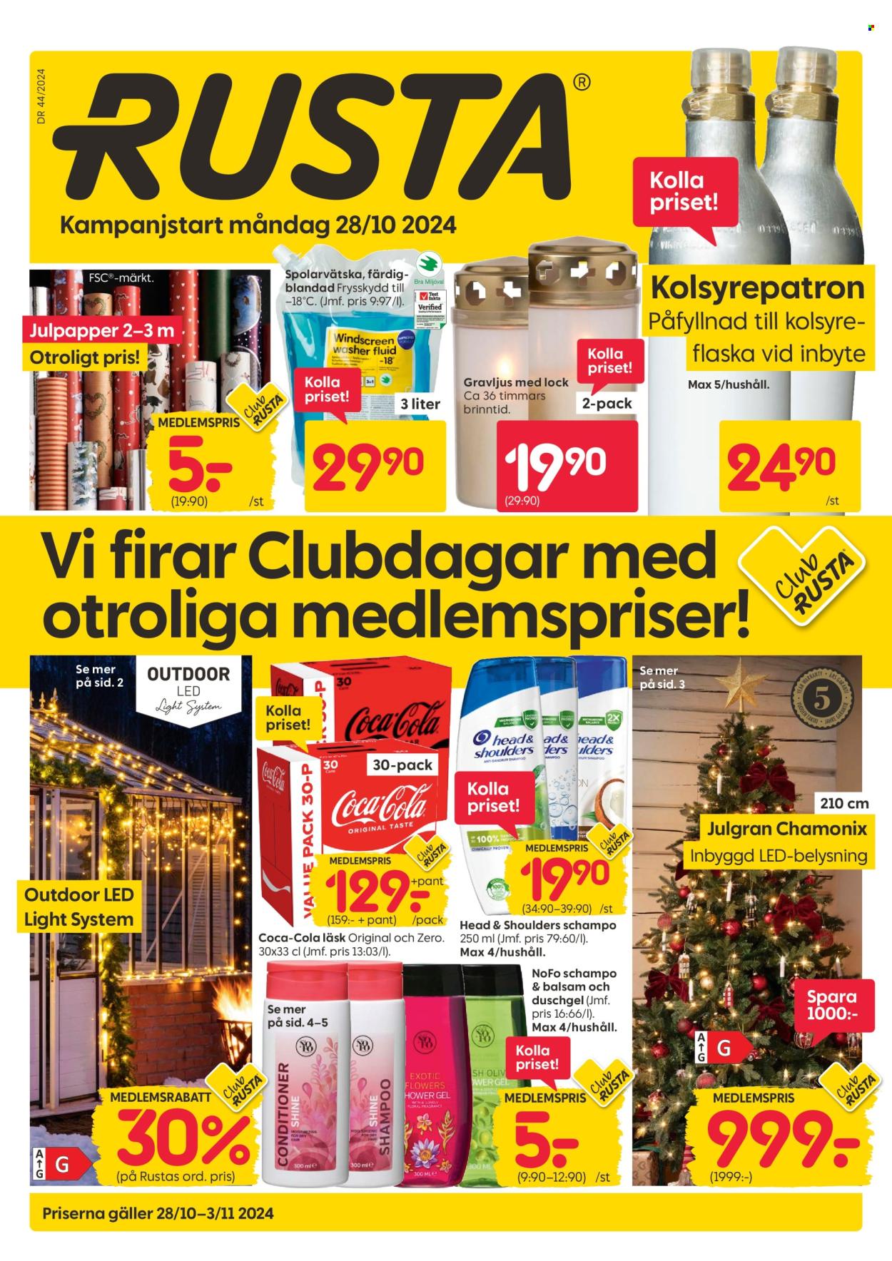 Rusta reklamblad - 28/10 2024 - 3/11 2024. Sida 1