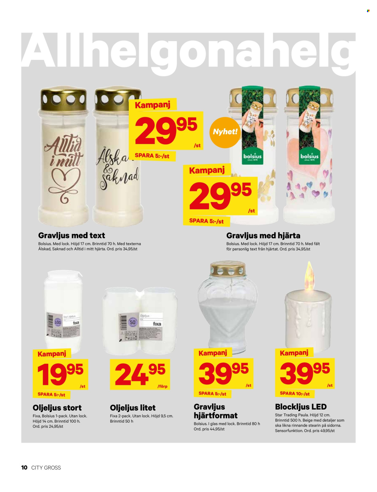 City Gross reklamblad - 28/10 2024 - 3/11 2024. Sida 23