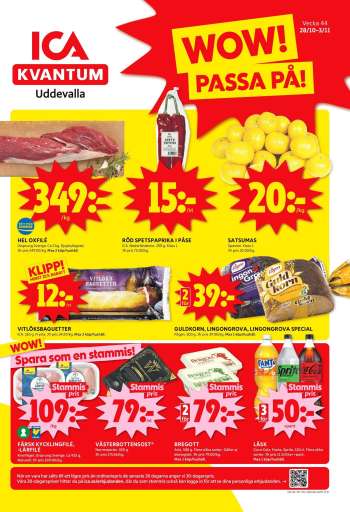 ICA reklamblad - 28/10 2024 - 3/11 2024.
