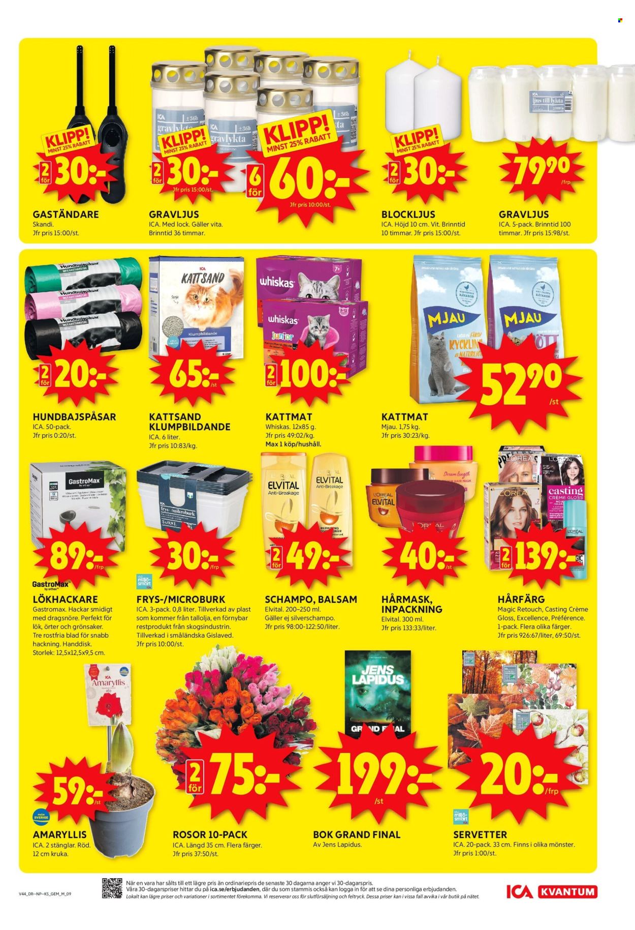 ICA reklamblad - 28/10 2024 - 3/11 2024. Sida 9