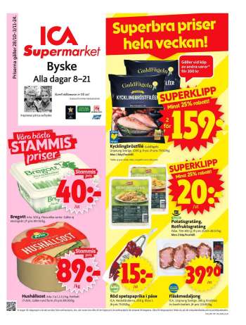 ICA reklamblad - 28/10 2024 - 3/11 2024.