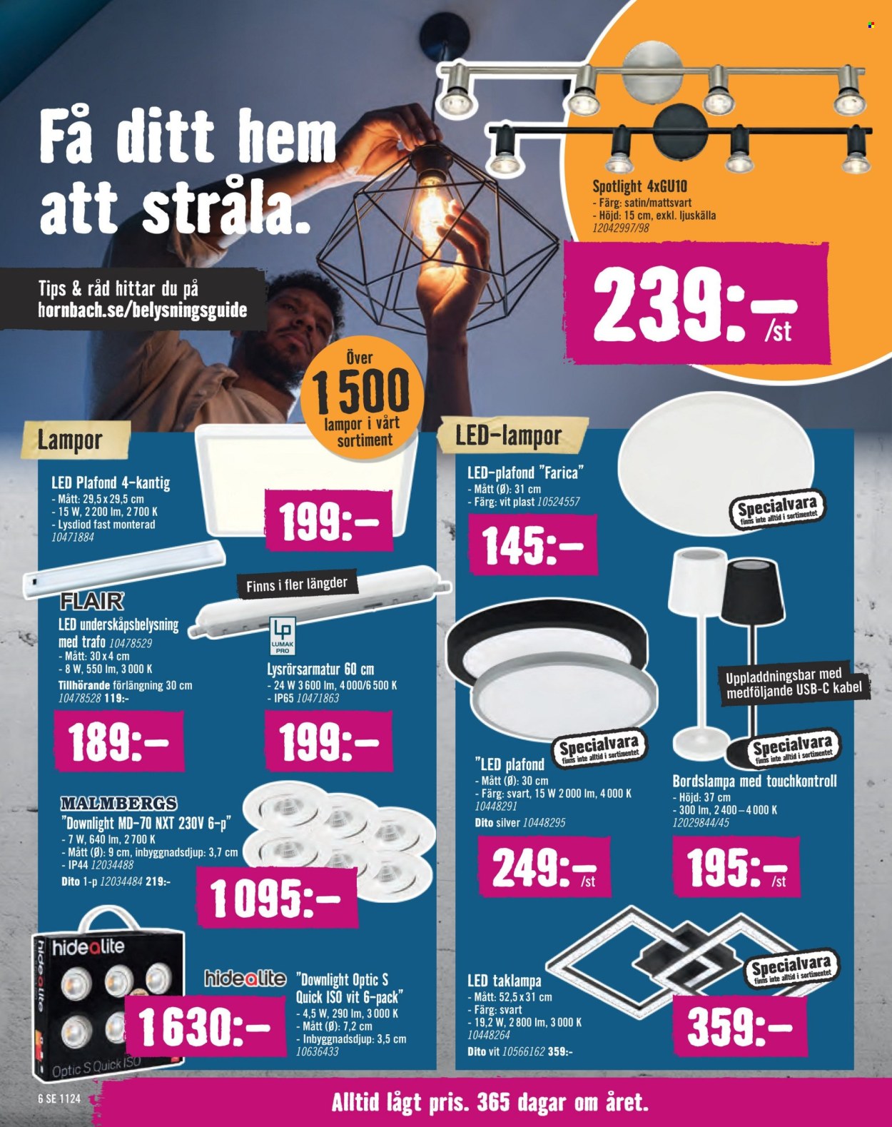 Hornbach reklamblad - 31/10 2024 - 23/11 2024. Sida 6