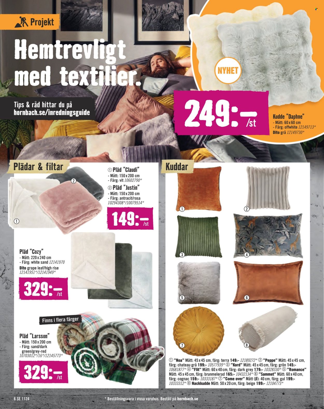 Hornbach reklamblad - 31/10 2024 - 23/11 2024. Sida 8