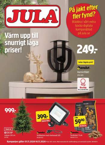 Jula reklamblad - 1/11 2024 - 14/11 2024.