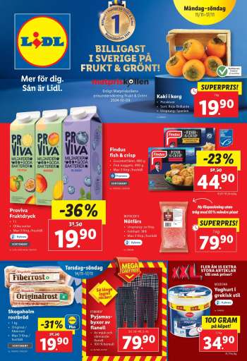 Lidl reklamblad - 11/11 2024 - 17/11 2024.