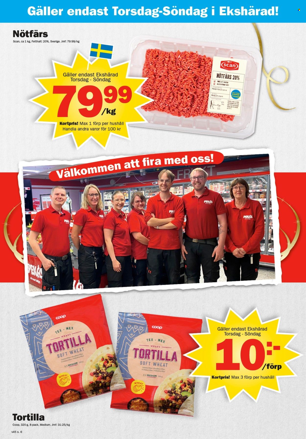 Pekås reklamblad - 4/11 2024 - 10/11 2024. Sida 6