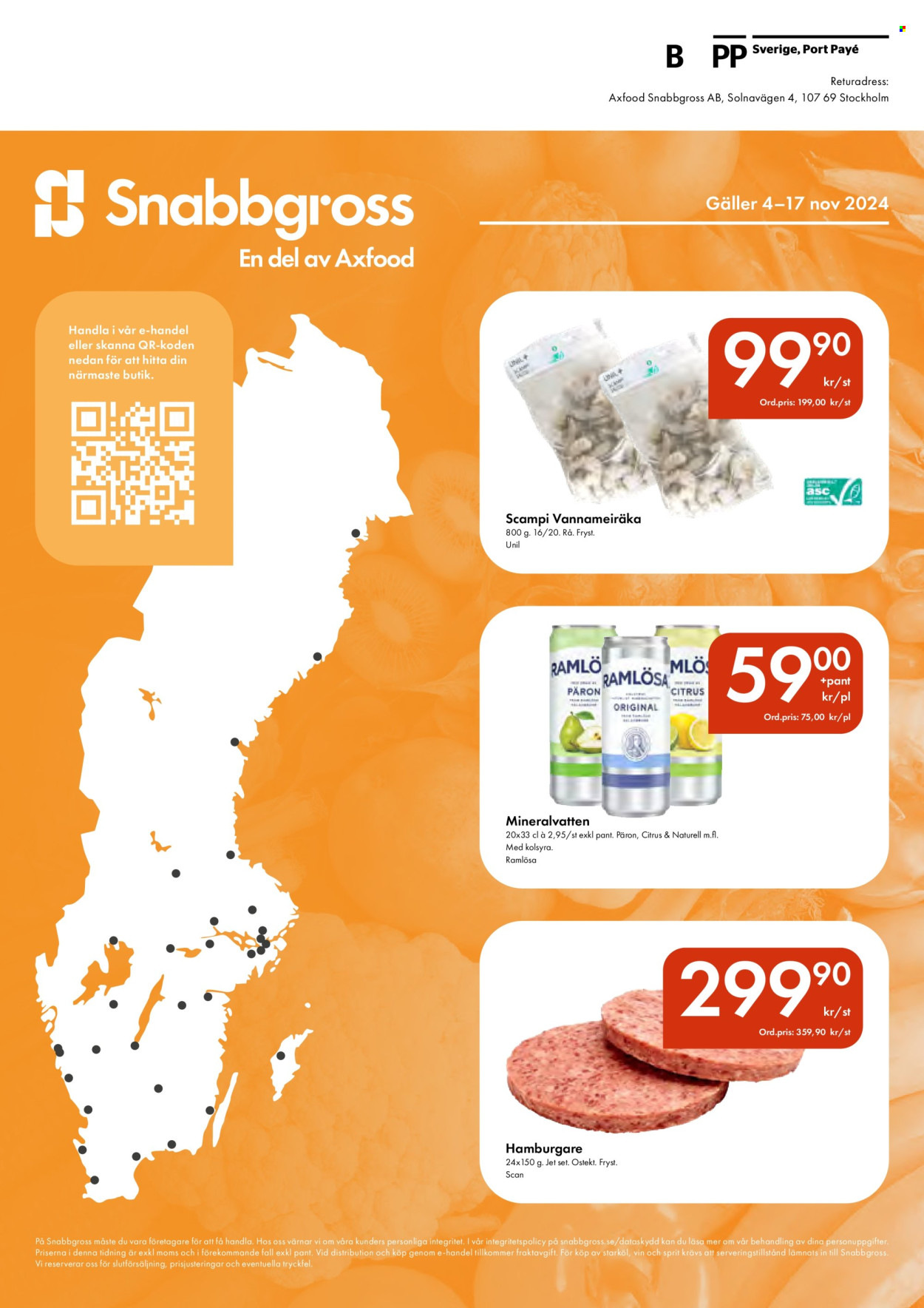 Snabbgross reklamblad - 4/11 2024 - 17/11 2024. Sida 12