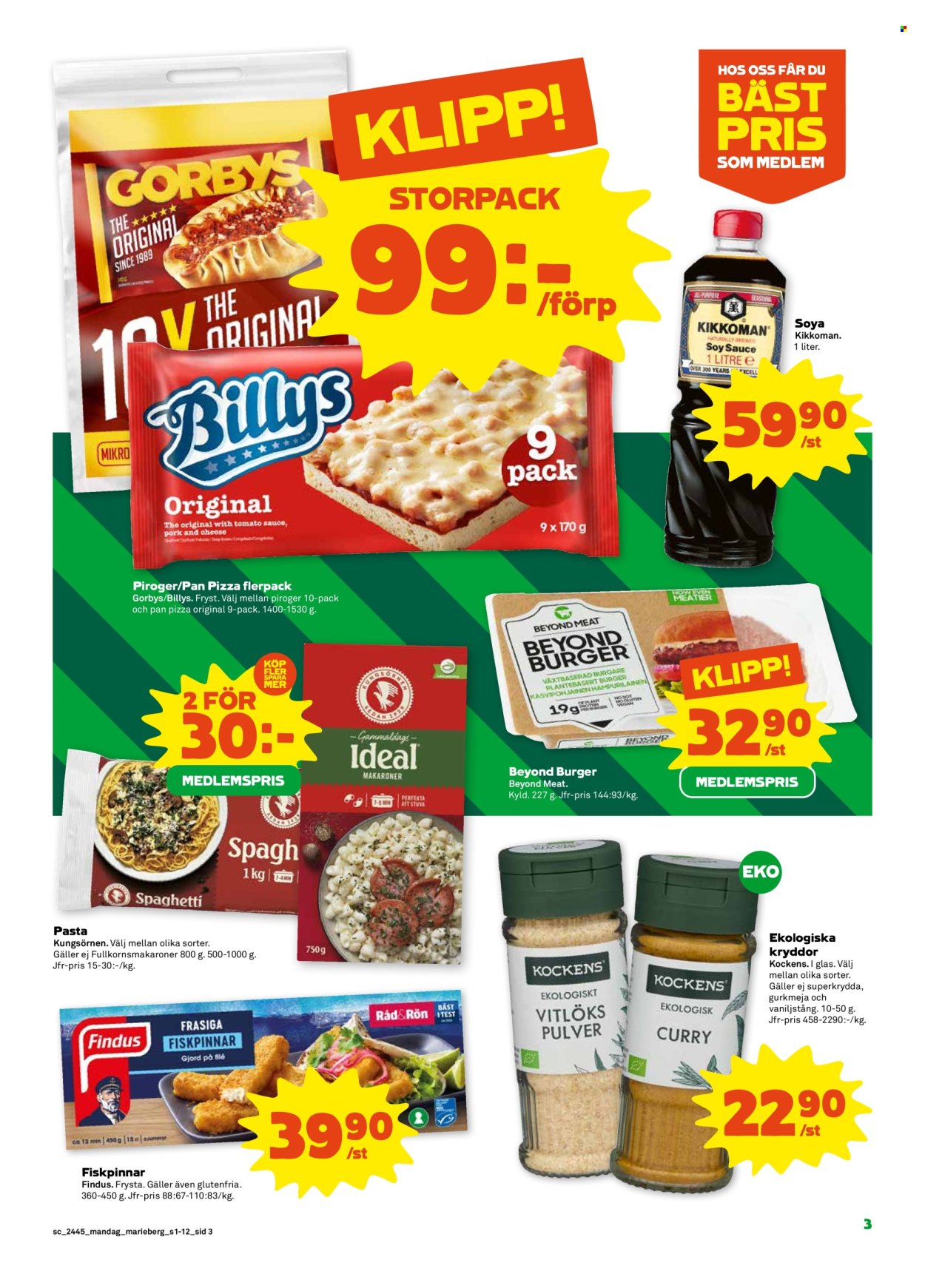 Coop Forum reklamblad - 4/11 2024 - 10/11 2024. Sida 3