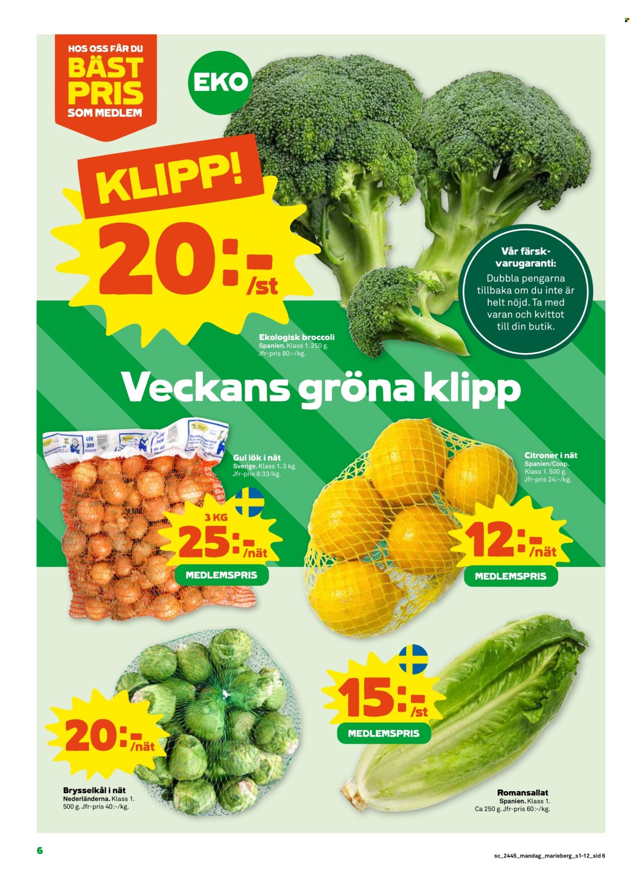 Coop Forum reklamblad - 4/11 2024 - 10/11 2024. Sida 6