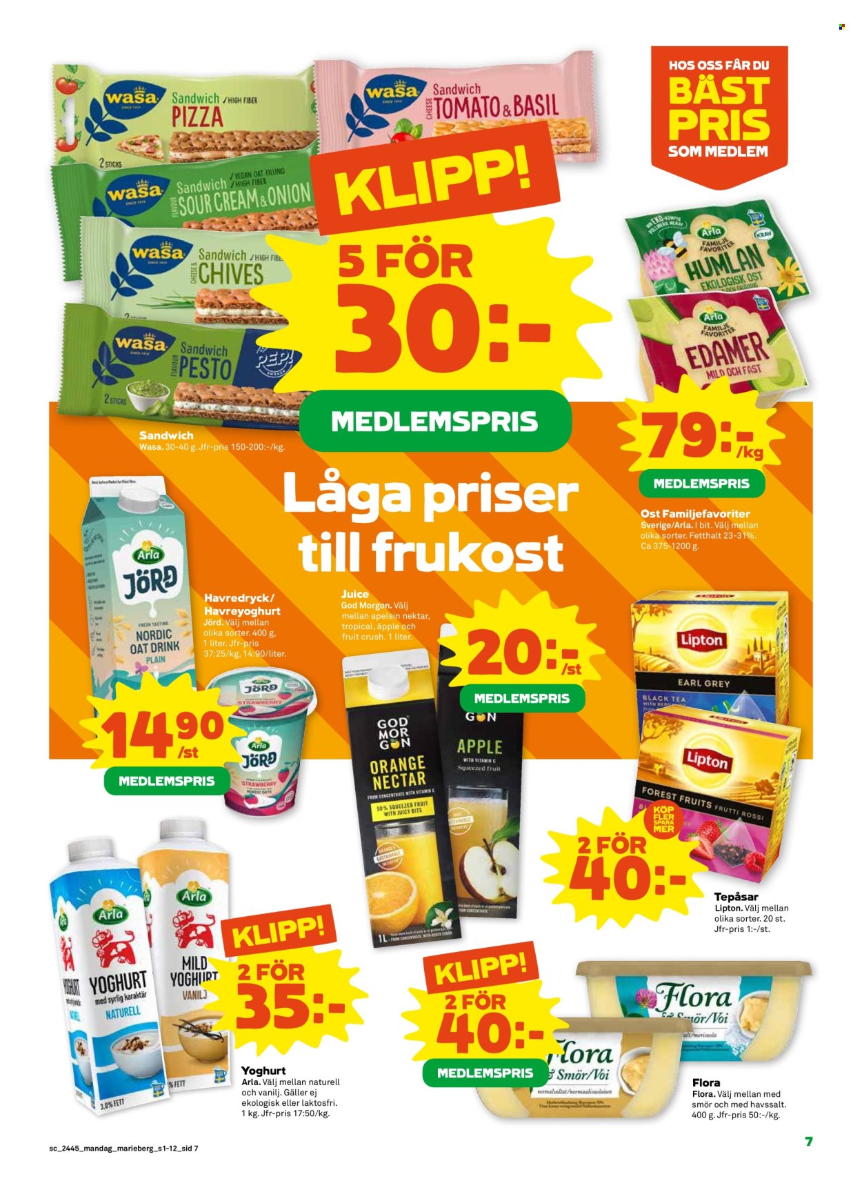 Coop Forum reklamblad - 4/11 2024 - 10/11 2024. Sida 7