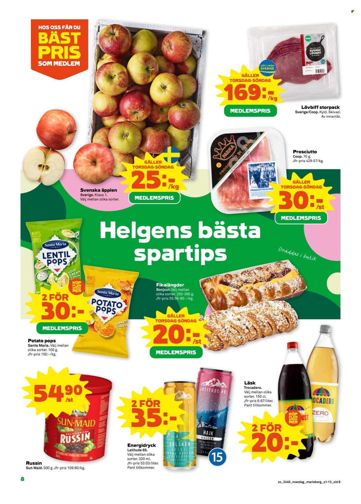 Coop Forum reklamblad - 4/11 2024 - 10/11 2024. Sida 8