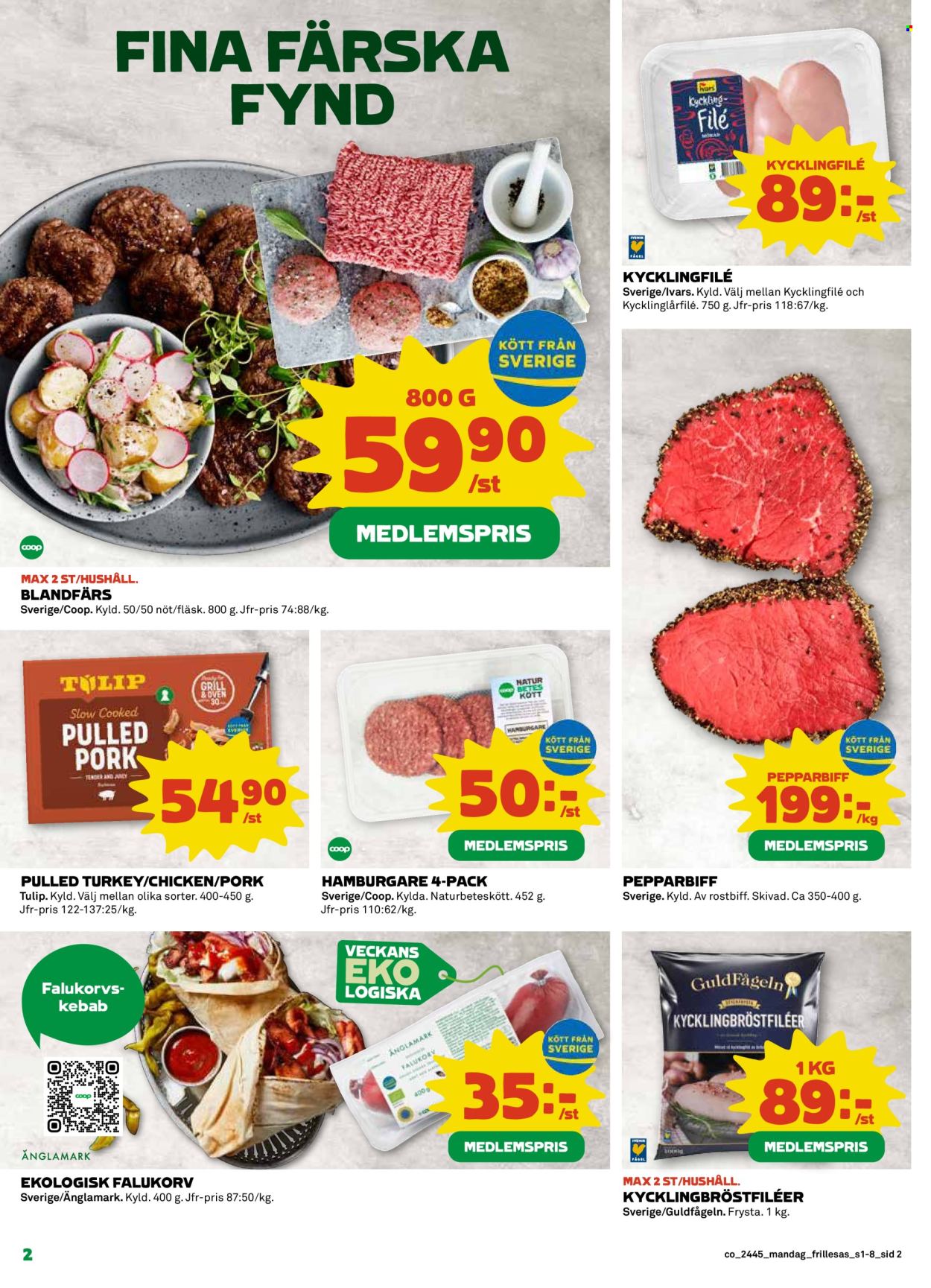Coop Konsum reklamblad - 4/11 2024 - 10/11 2024. Sida 2