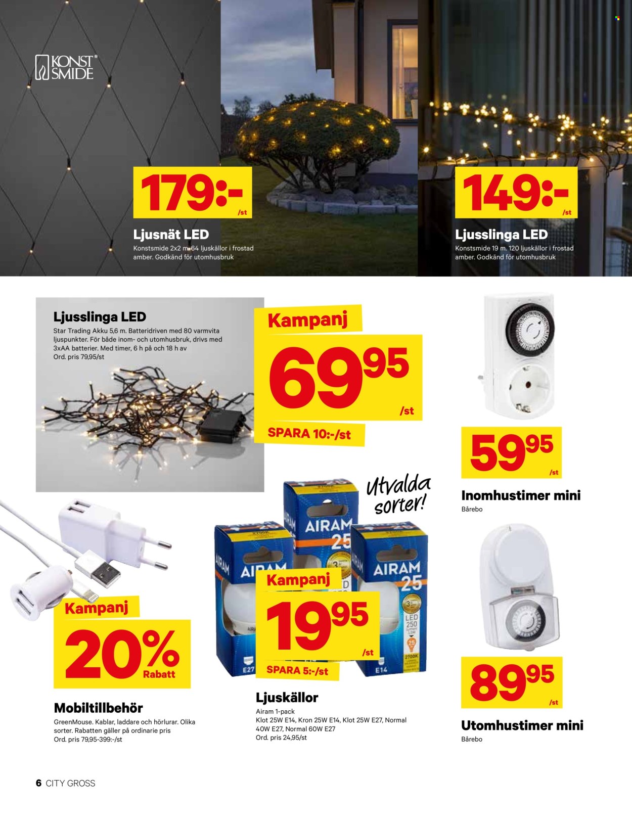 City Gross reklamblad - 4/11 2024 - 10/11 2024. Sida 17
