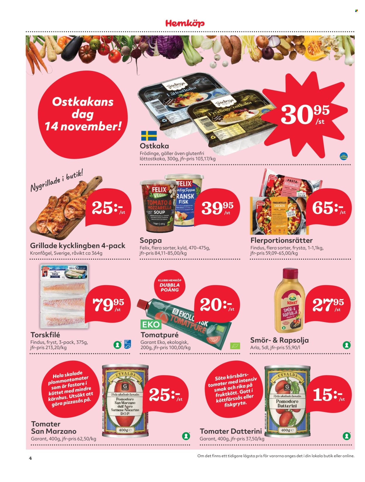 Hemköp reklamblad - 11/11 2024 - 17/11 2024. Sida 4