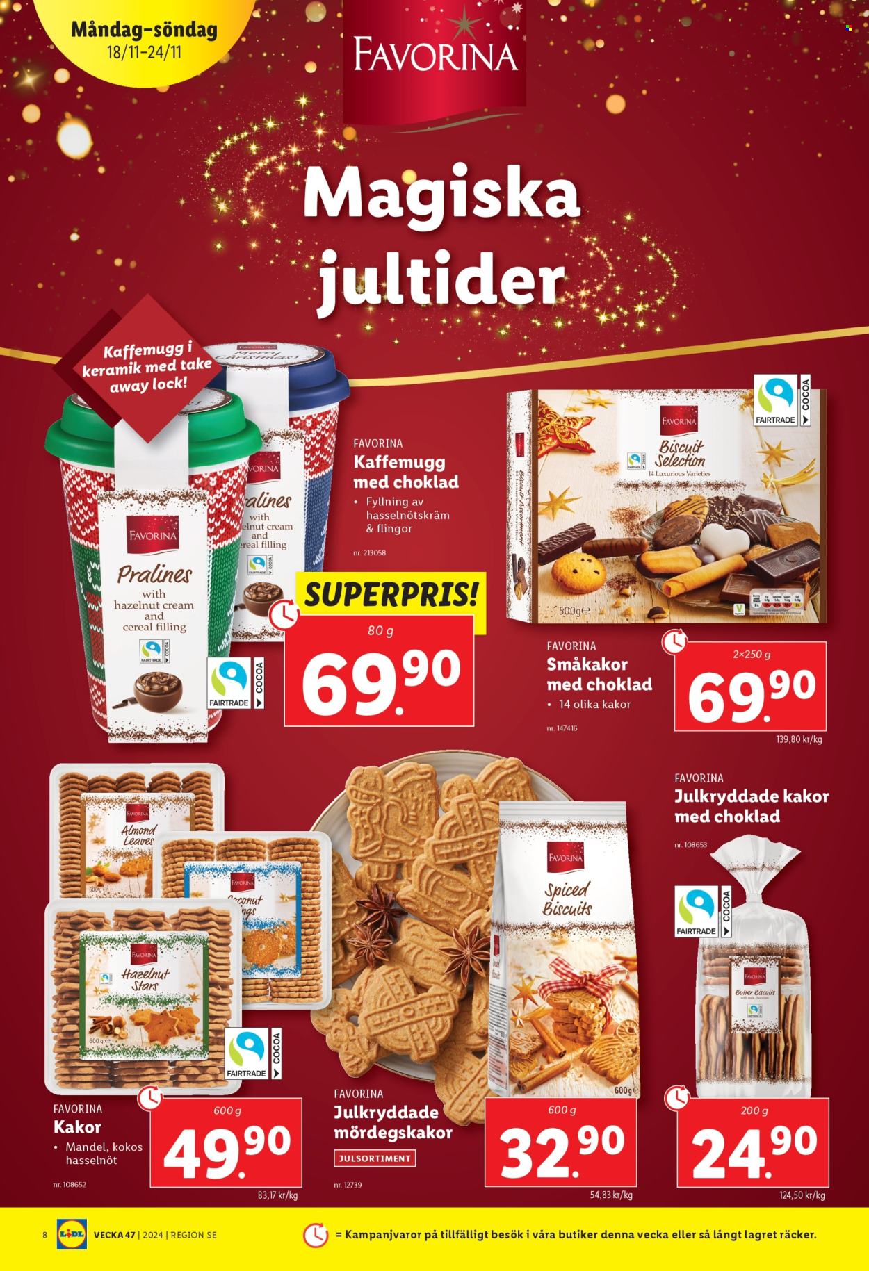 Lidl reklamblad - 18/11 2024 - 24/11 2024. Sida 8