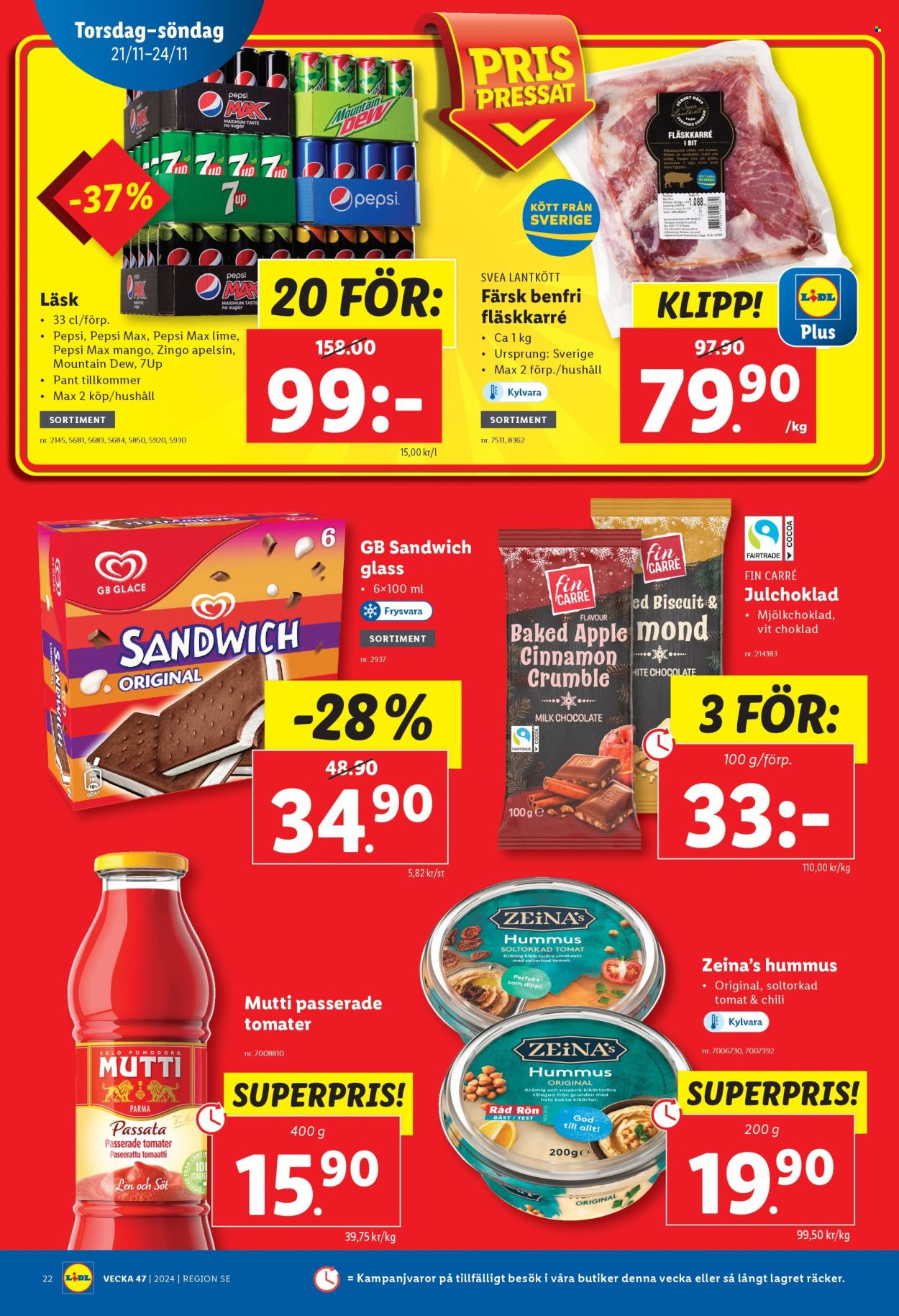 Lidl reklamblad - 18/11 2024 - 24/11 2024. Sida 24