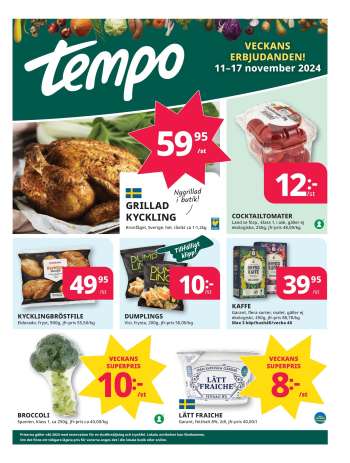 Tempo reklamblad - 11/11 2024 - 17/11 2024.