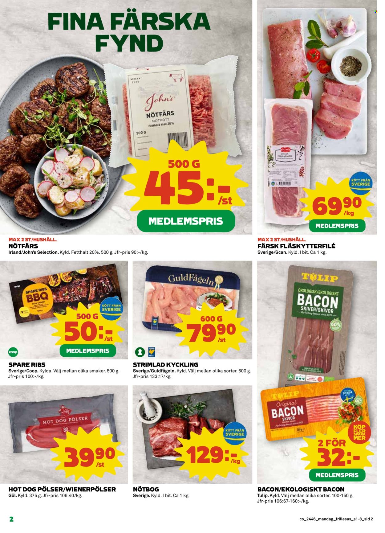 Coop Konsum reklamblad - 11/11 2024 - 17/11 2024. Sida 2