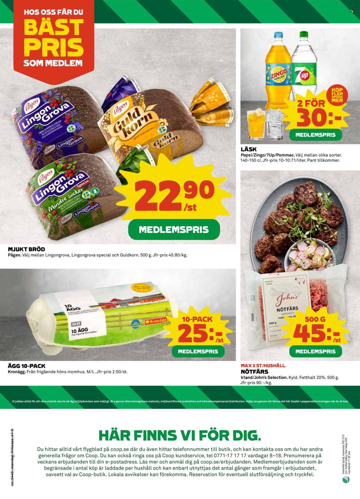 Coop Konsum reklamblad - 11/11 2024 - 17/11 2024. Sida 8