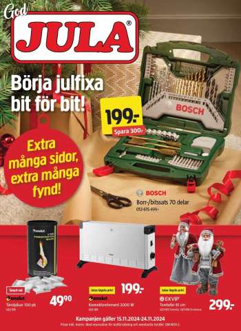 Jula reklamblad - 15/11 2024 - 24/11 2024.
