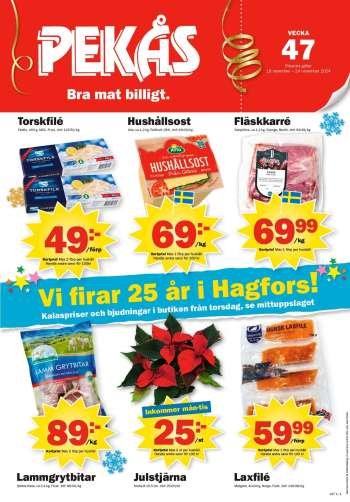 Pekås reklamblad - 18/11 2024 - 24/11 2024.