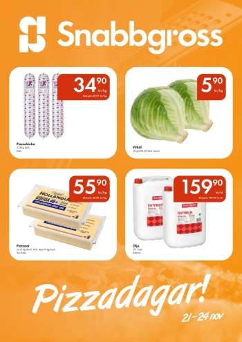 Snabbgross reklamblad - 21/11 2024 - 24/11 2024.