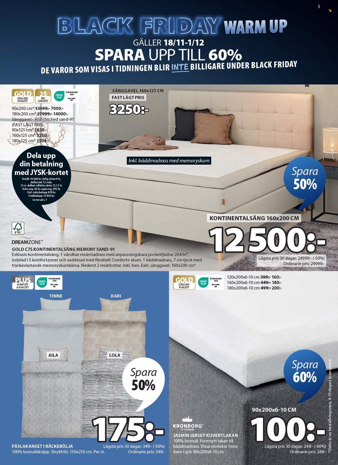 JYSK reklamblad - 18/11 2024 - 1/12 2024. Sida 6