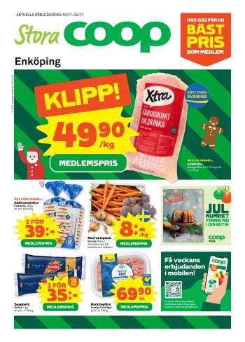 Stora Coop reklamblad - 18/11 2024 - 24/11 2024.