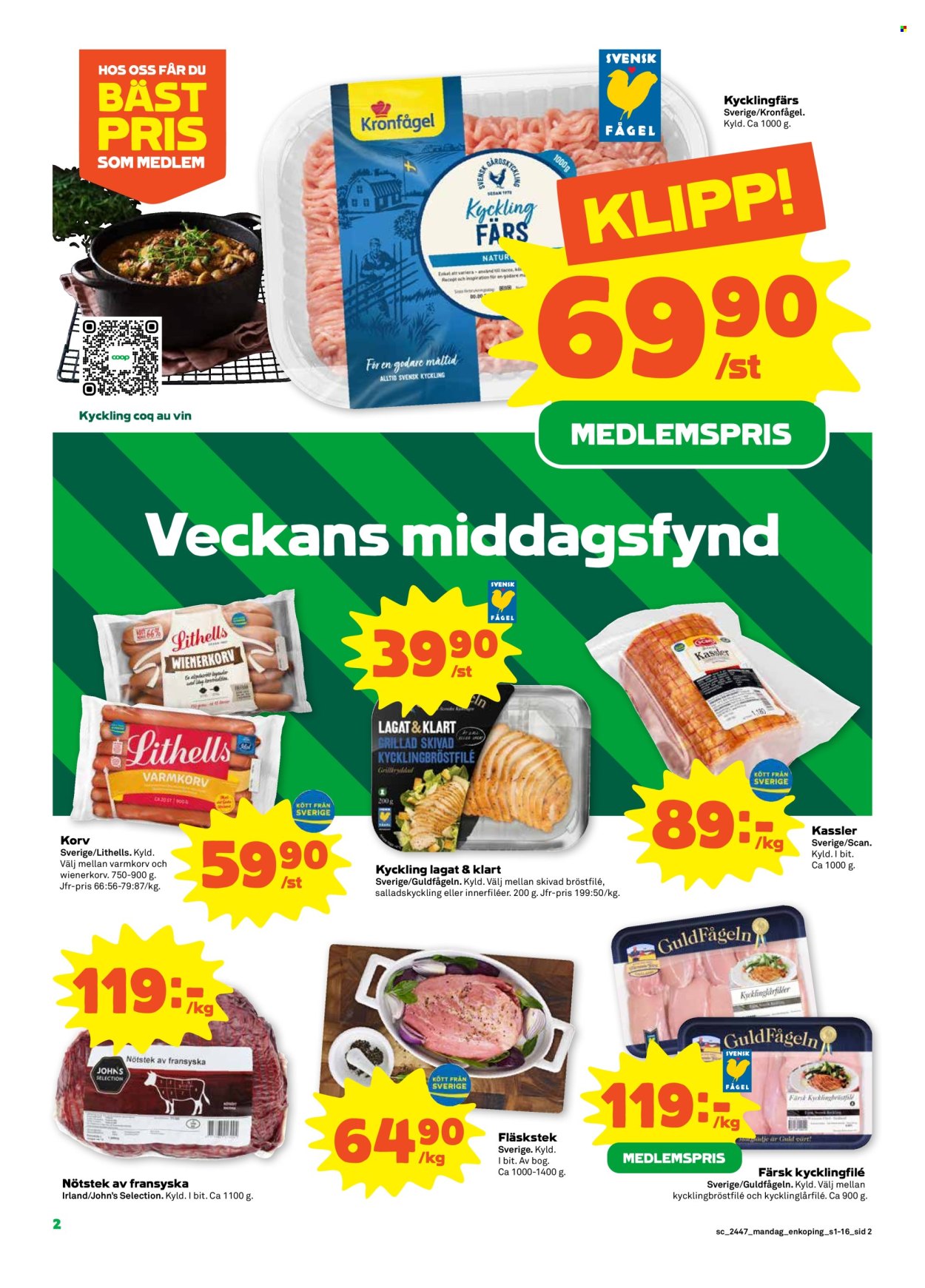 Stora Coop reklamblad - 18/11 2024 - 24/11 2024. Sida 2
