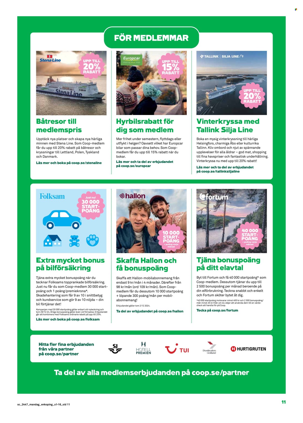 Stora Coop reklamblad - 18/11 2024 - 24/11 2024. Sida 11