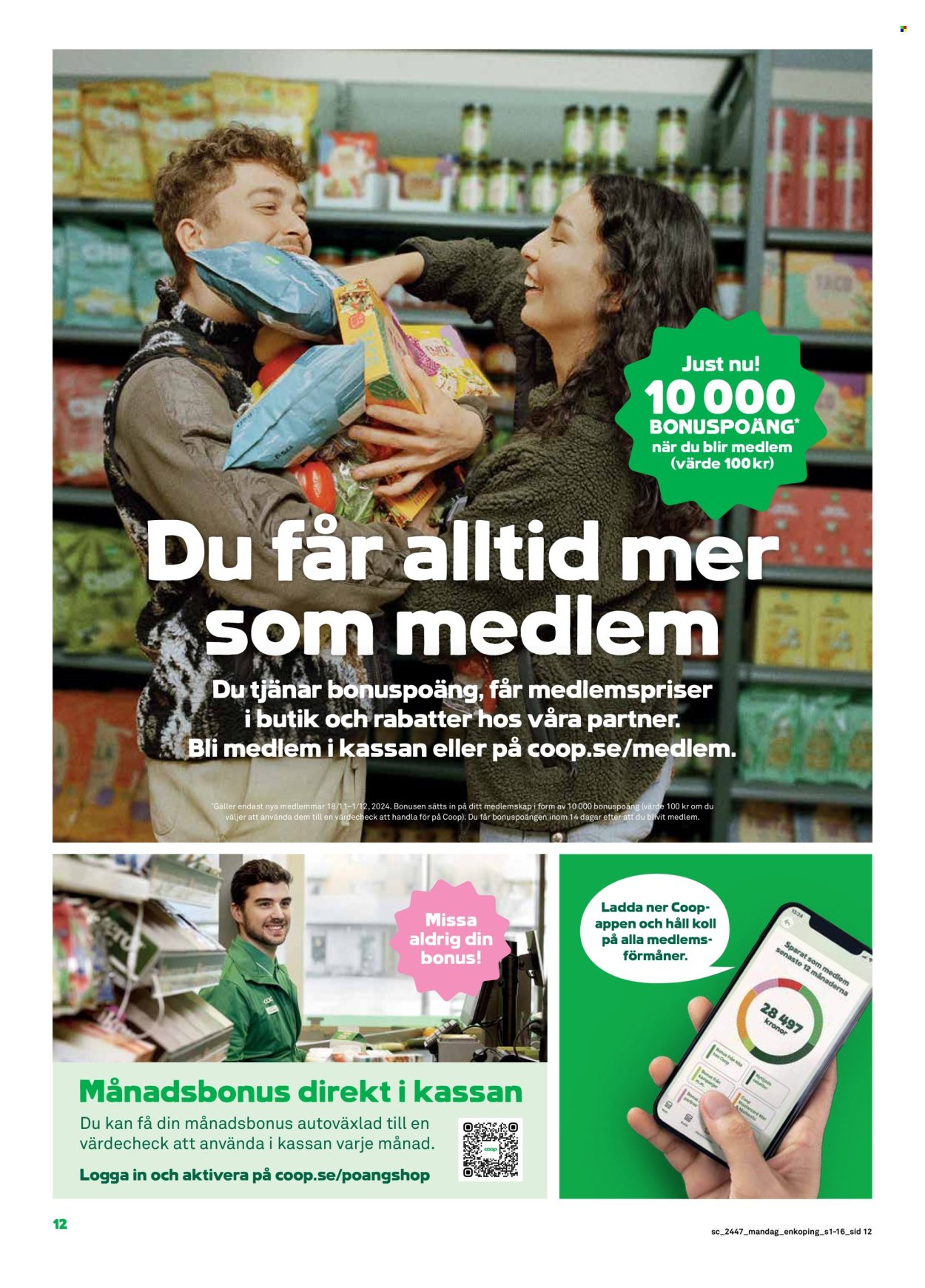 Stora Coop reklamblad - 18/11 2024 - 24/11 2024. Sida 12