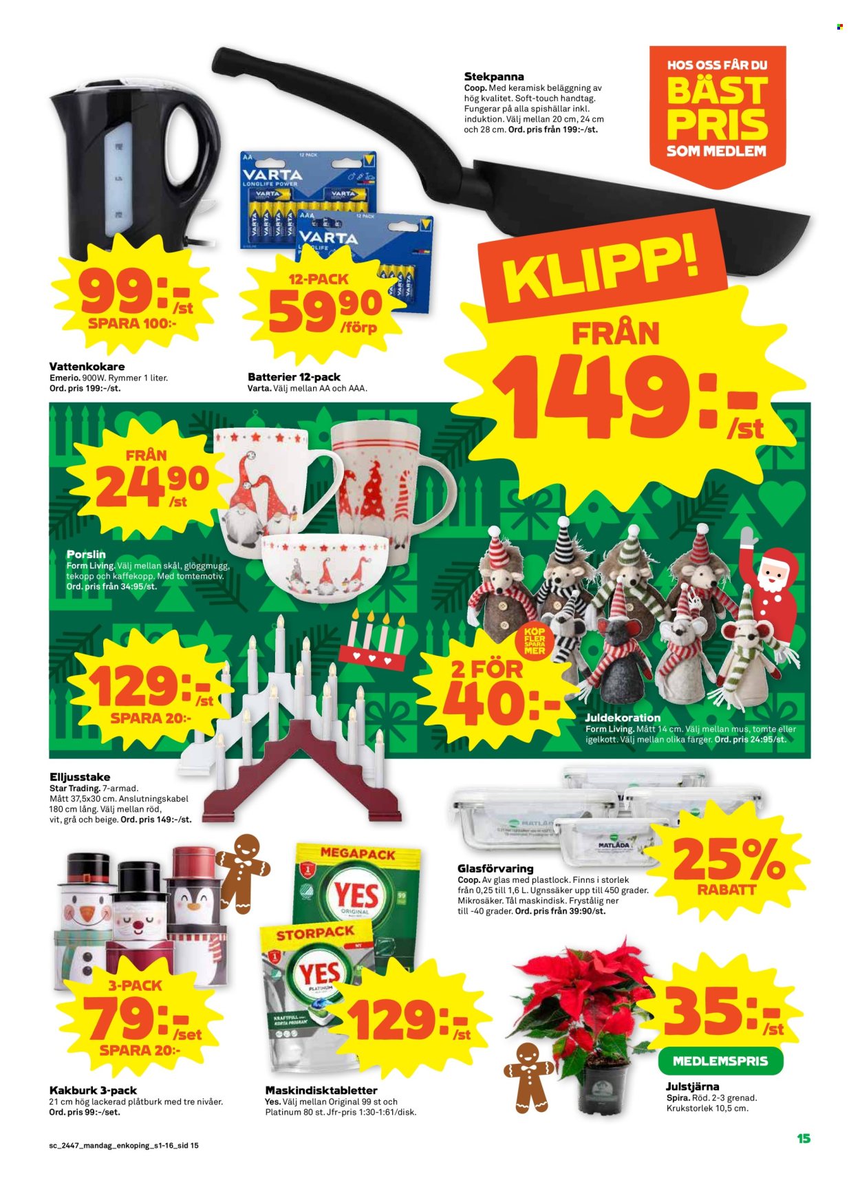Stora Coop reklamblad - 18/11 2024 - 24/11 2024. Sida 15