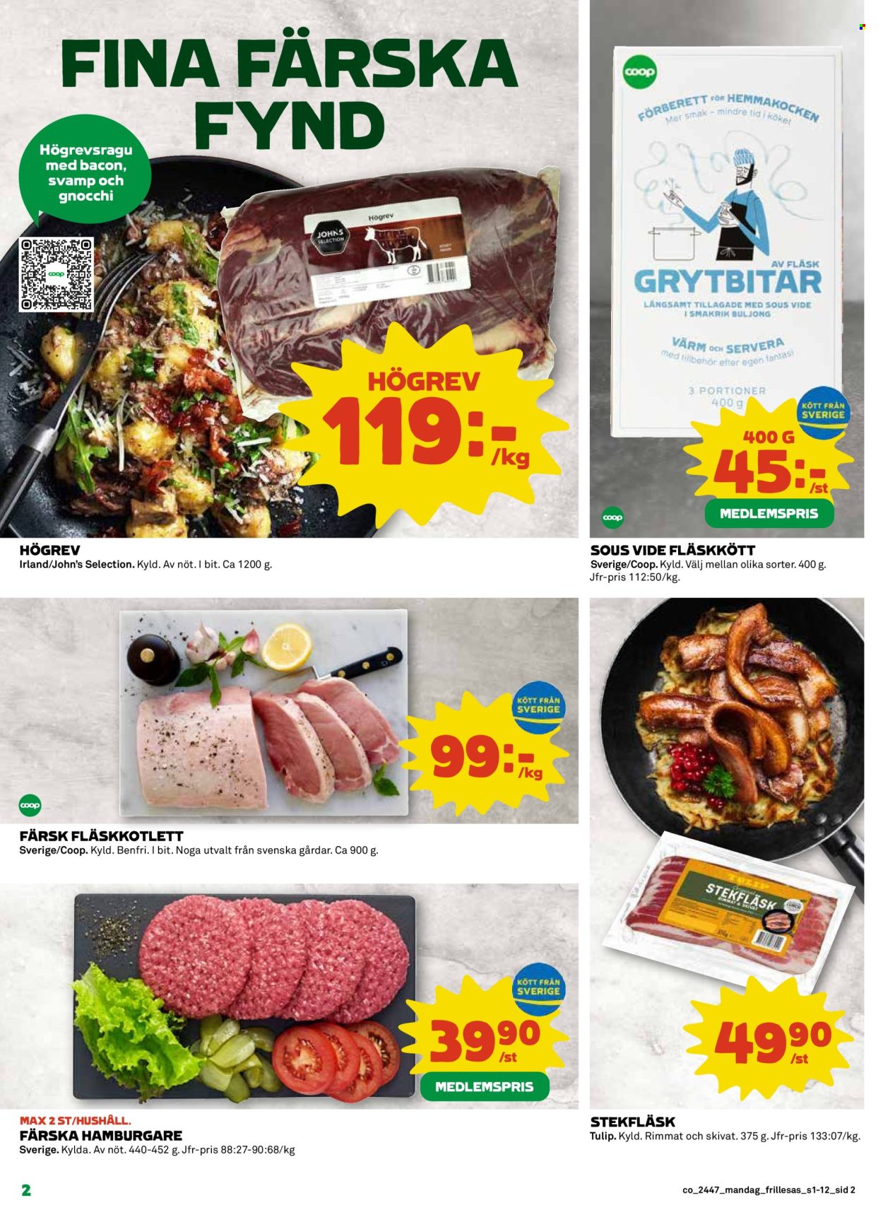 Coop Konsum reklamblad - 18/11 2024 - 24/11 2024. Sida 2