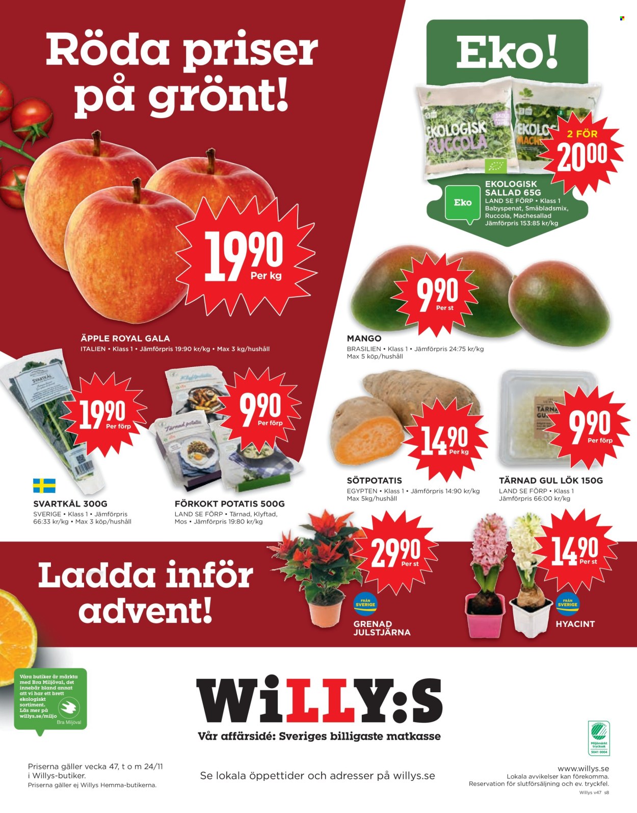 Willys reklamblad - 18/11 2024 - 24/11 2024. Sida 8