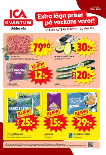 ICA reklamblad - 18/11 2024 - 24/11 2024.