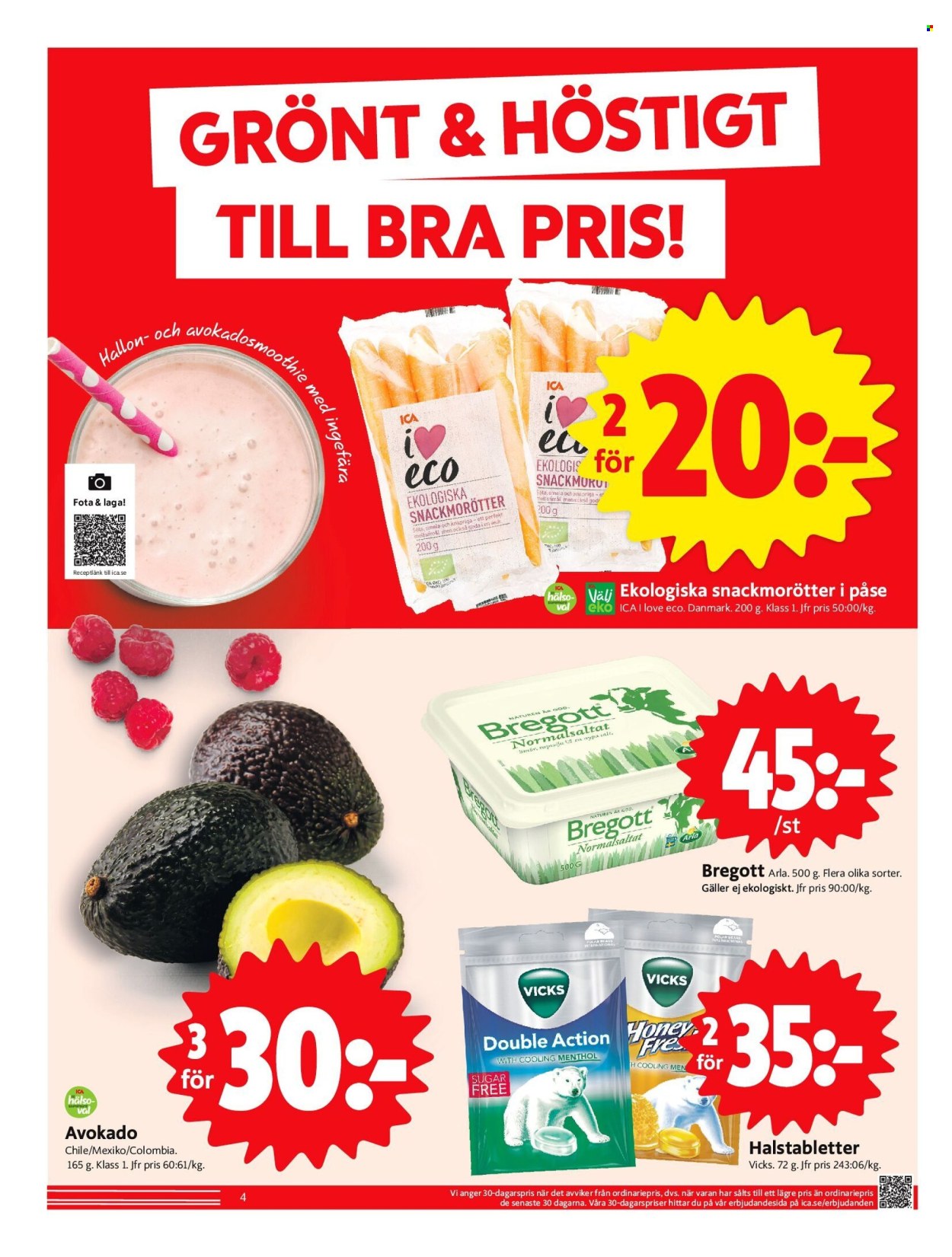ICA reklamblad - 18/11 2024 - 24/11 2024. Sida 4