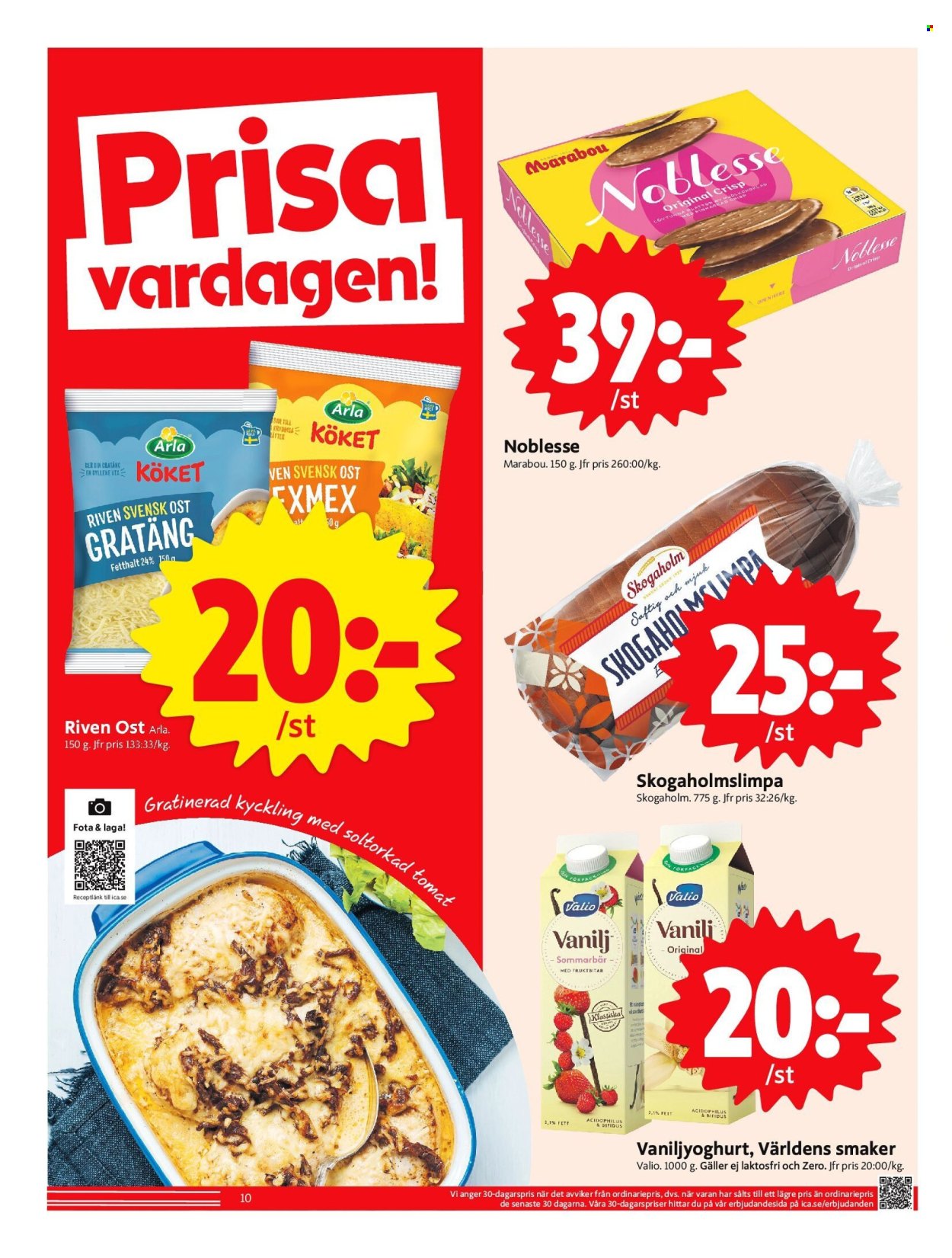 ICA reklamblad - 18/11 2024 - 24/11 2024. Sida 10