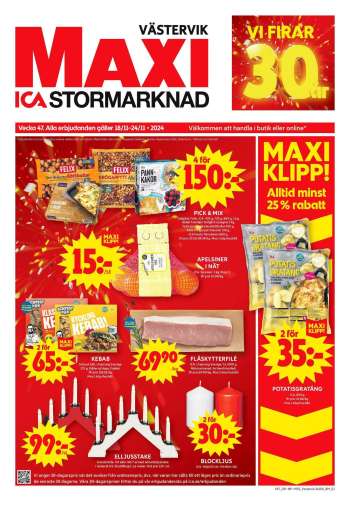 ICA reklamblad - 18/11 2024 - 24/11 2024.