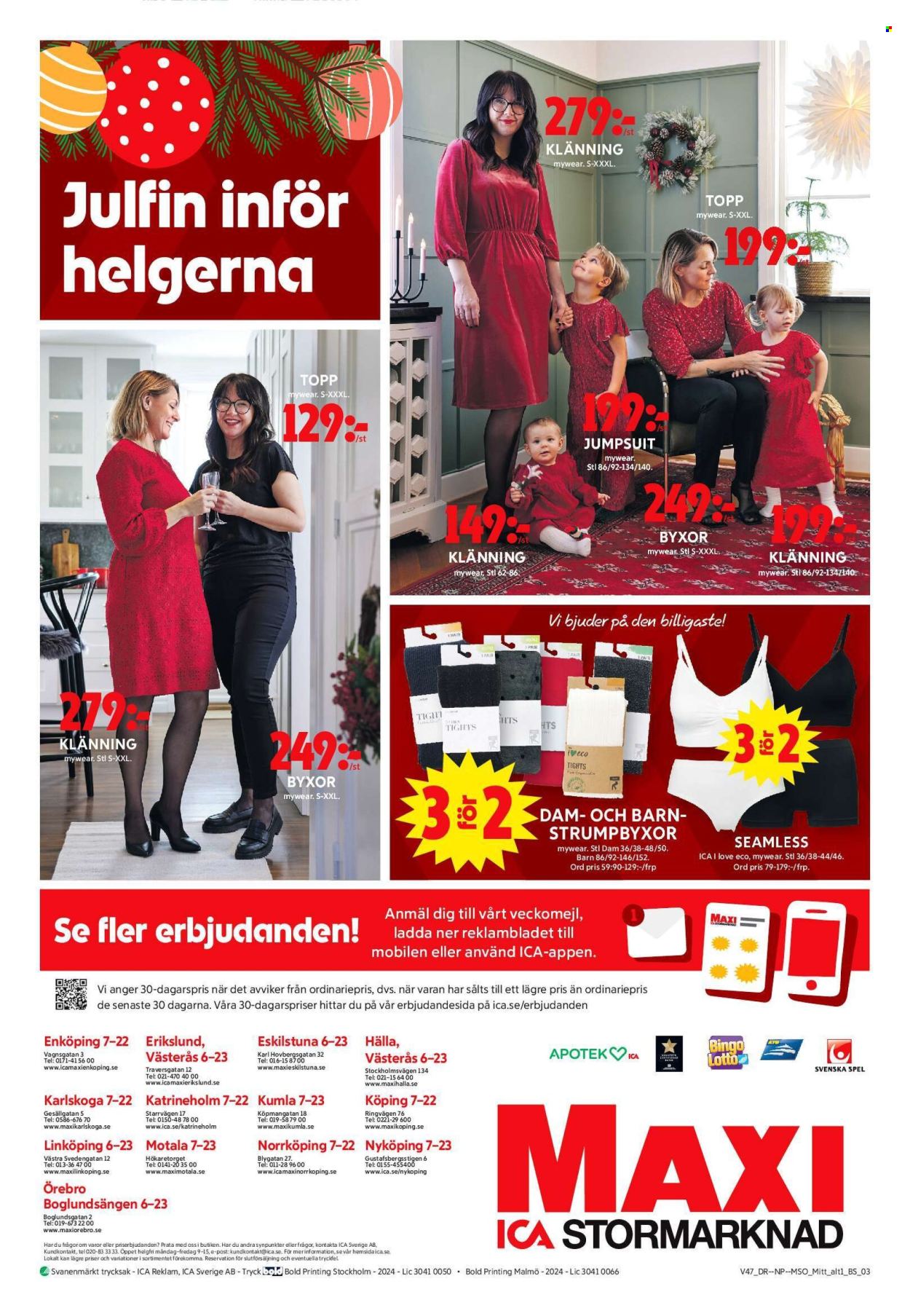 ICA reklamblad - 18/11 2024 - 24/11 2024. Sida 16