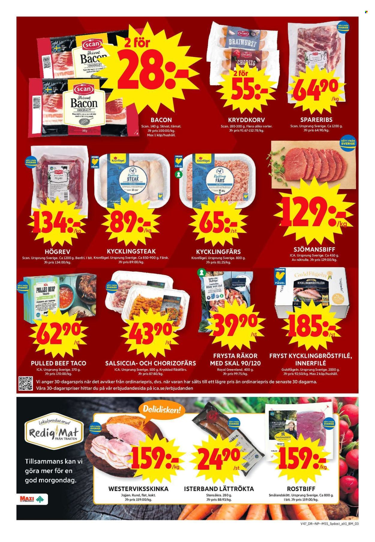 ICA reklamblad - 18/11 2024 - 24/11 2024. Sida 3