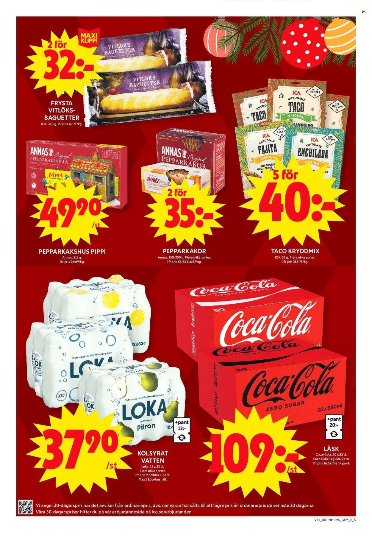 ICA reklamblad - 18/11 2024 - 24/11 2024. Sida 15