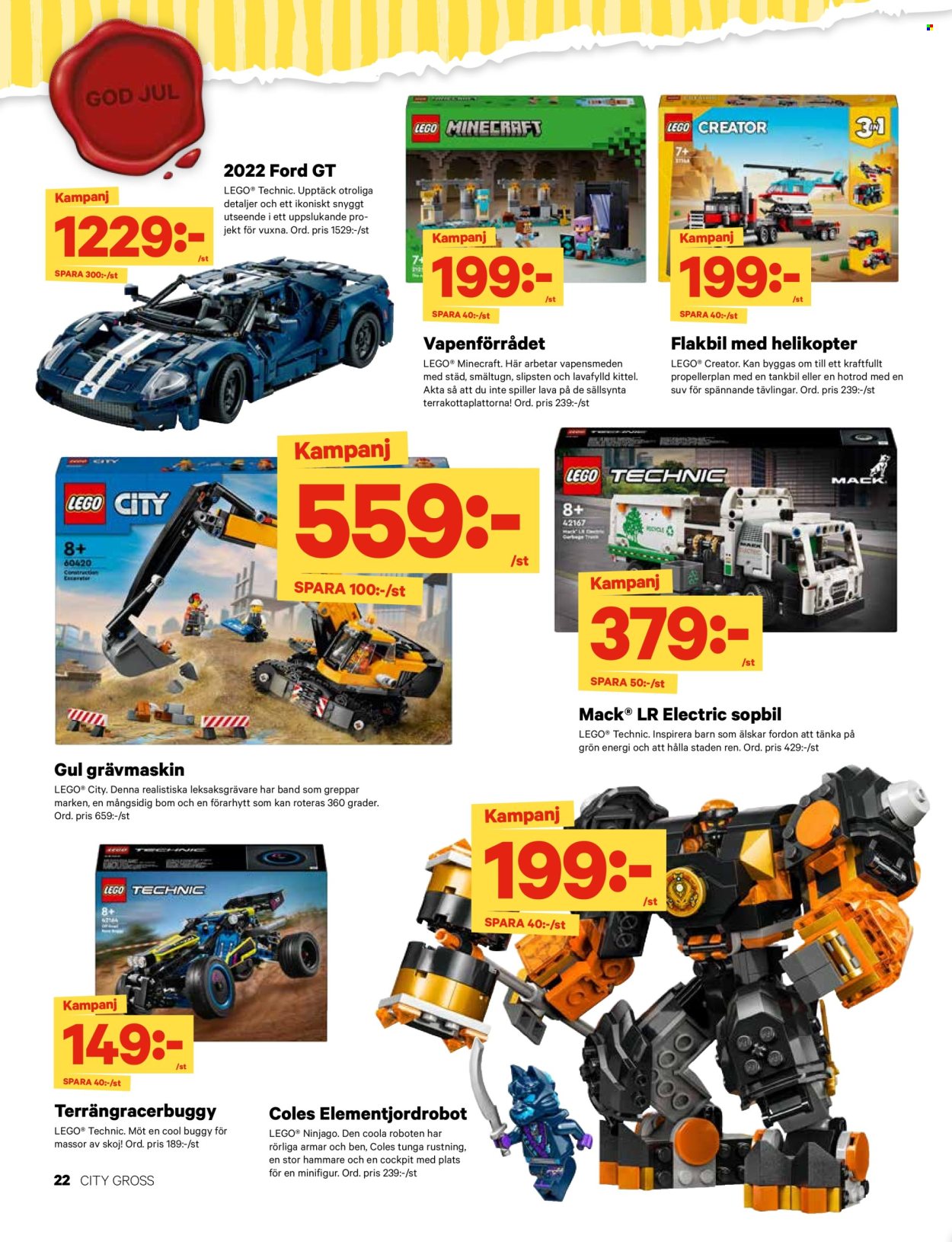 City Gross reklamblad - 18/11 2024 - 24/11 2024. Sida 32