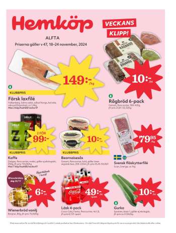 Hemköp reklamblad - 18/11 2024 - 24/11 2024.